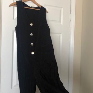 Zara black jumpsuit